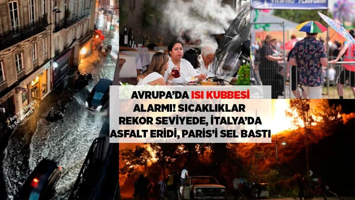 AVROPADA KRİTİK İSTİLƏR: QIRMIZI HƏYƏCAN VƏ İSTİLİK QÜBBƏSİ TƏHLÜKƏSİ