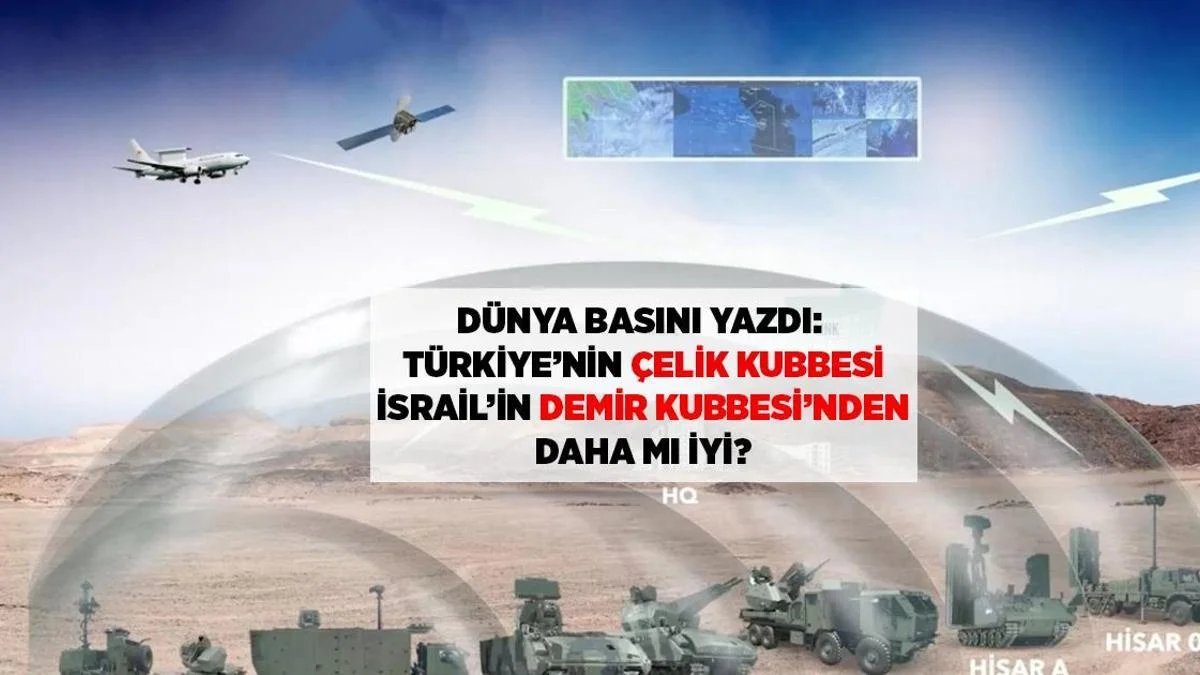 SON DƏQİQƏ: TÜRKİYƏ POLAD GÜMBƏZİNİ TANITDI – İSRAİLİN DƏMİR GÜMBƏZİNDƏN ÜSTÜNMÜ
