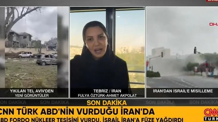 CNN Türk-dən Fulya Öztürk İranda: Küçələr gərgindir!