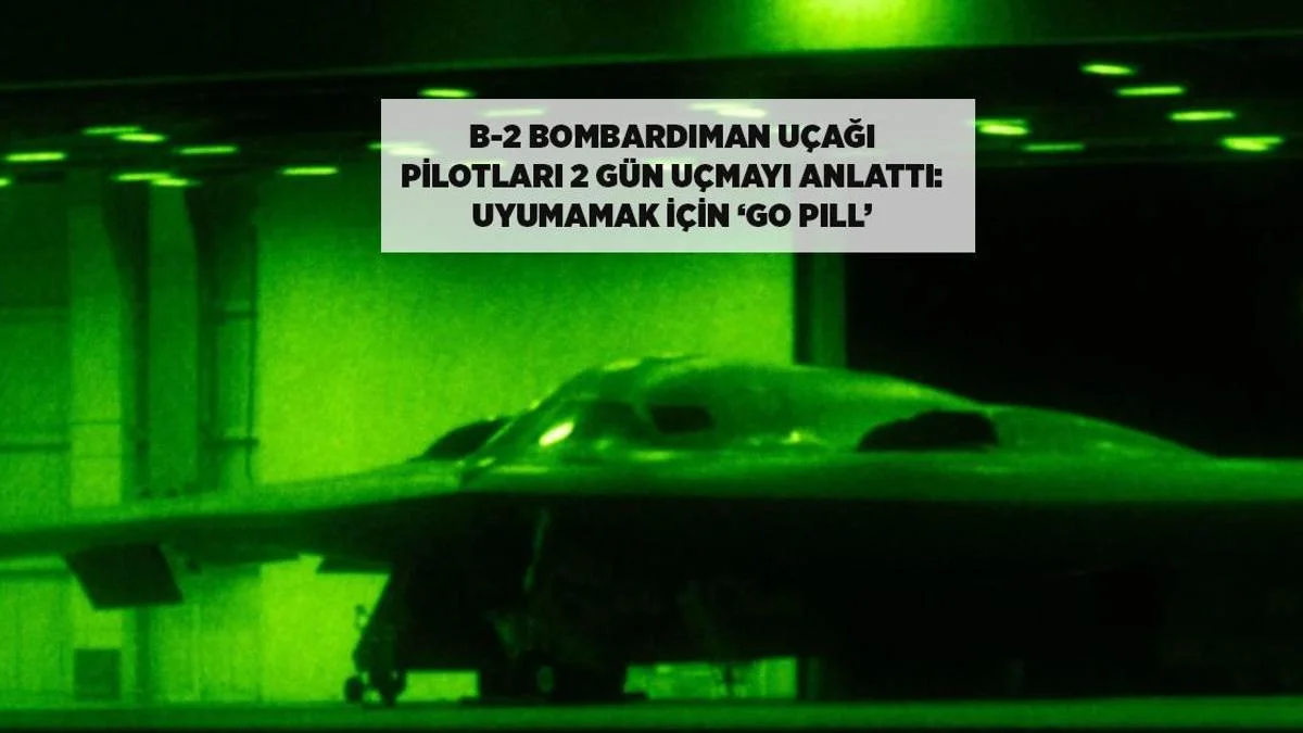 SON DƏQİQƏ: B-2 pilotları 2 günlük uçuş sirrini açdı: Oyanıqlıq həbləri, yuxu tulumu