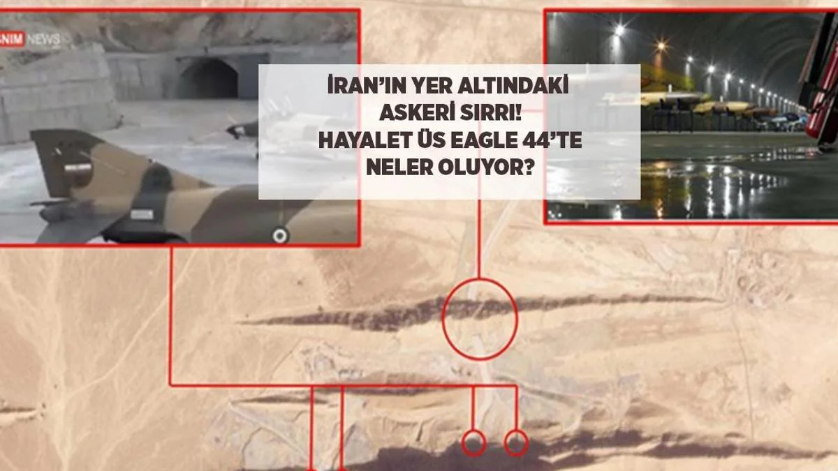 Son Xəbər: İranın yeraltı hərbi sirri: Eagle 44 Xəyalət Baza