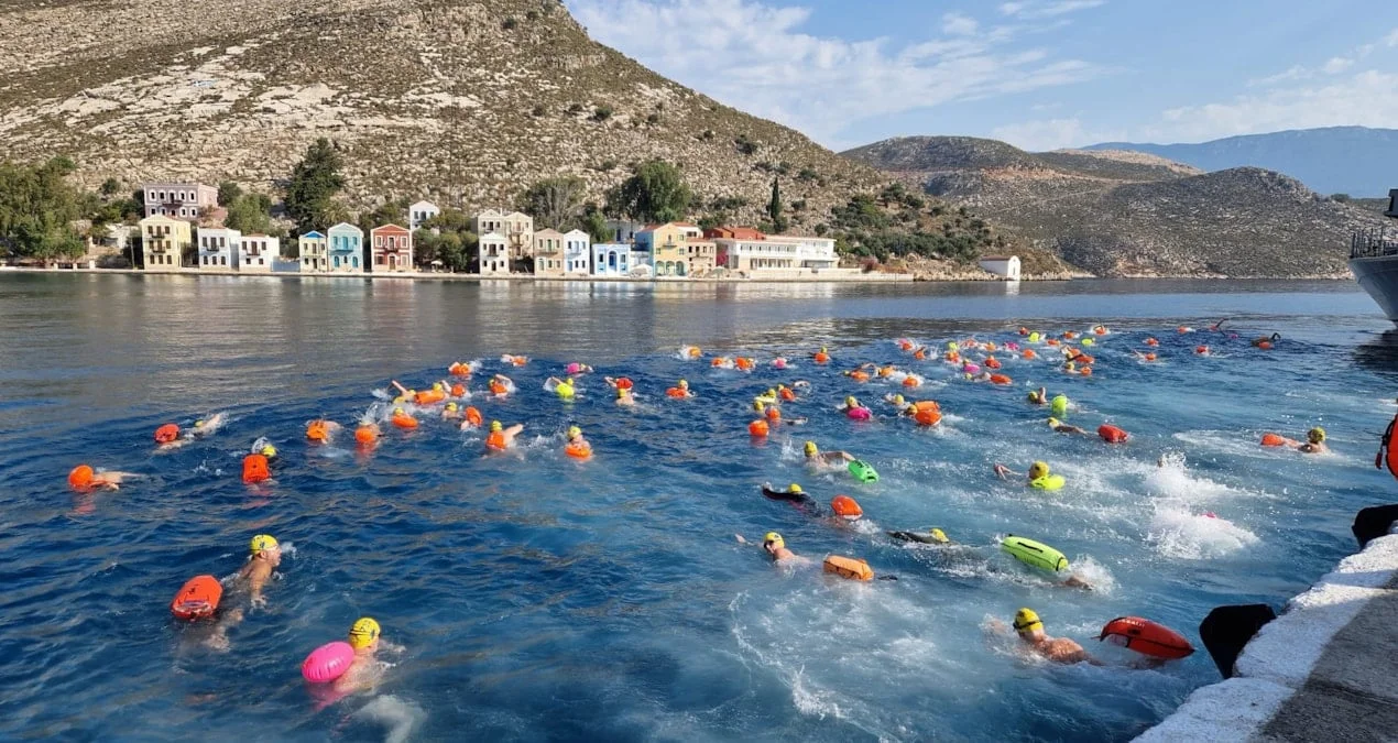 Meis-Kaş Beynəlxalq Üzgüçülük Yarışı Keçirildi