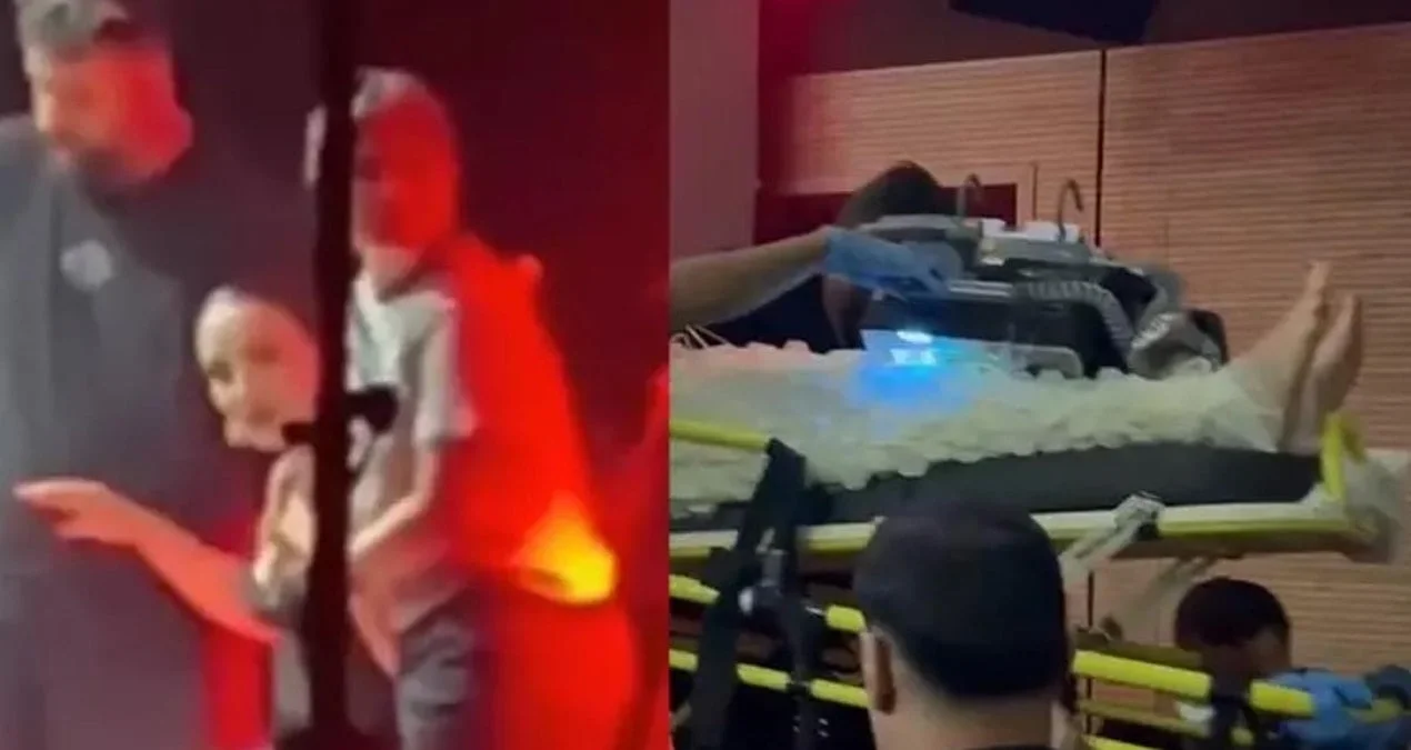 Sevcan Orhan səhnədə halı pisləşdi