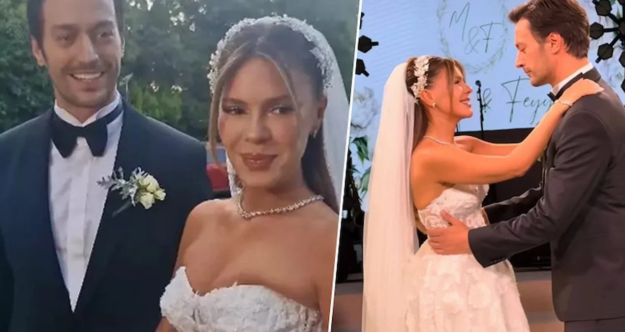 Feyyaz Şerifoğlu və Merve Dinçkol evləndilər