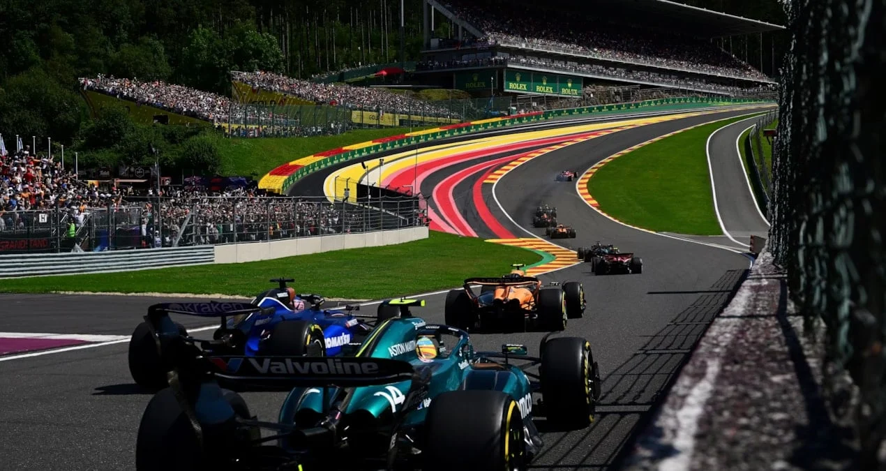 Formula 1 Belçikaya gedir