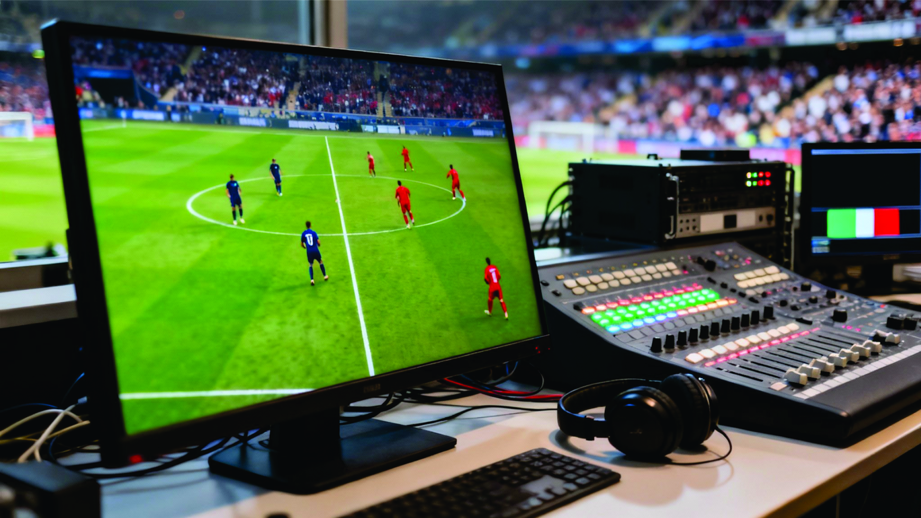 CANLI İDMAN LENTİNDƏ SİQNAL-SƏS AYRIMI