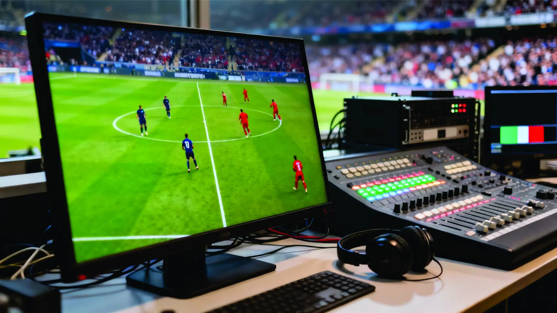 CANLI İDMAN LENTİNDƏ SİQNAL-SƏS AYRIMI