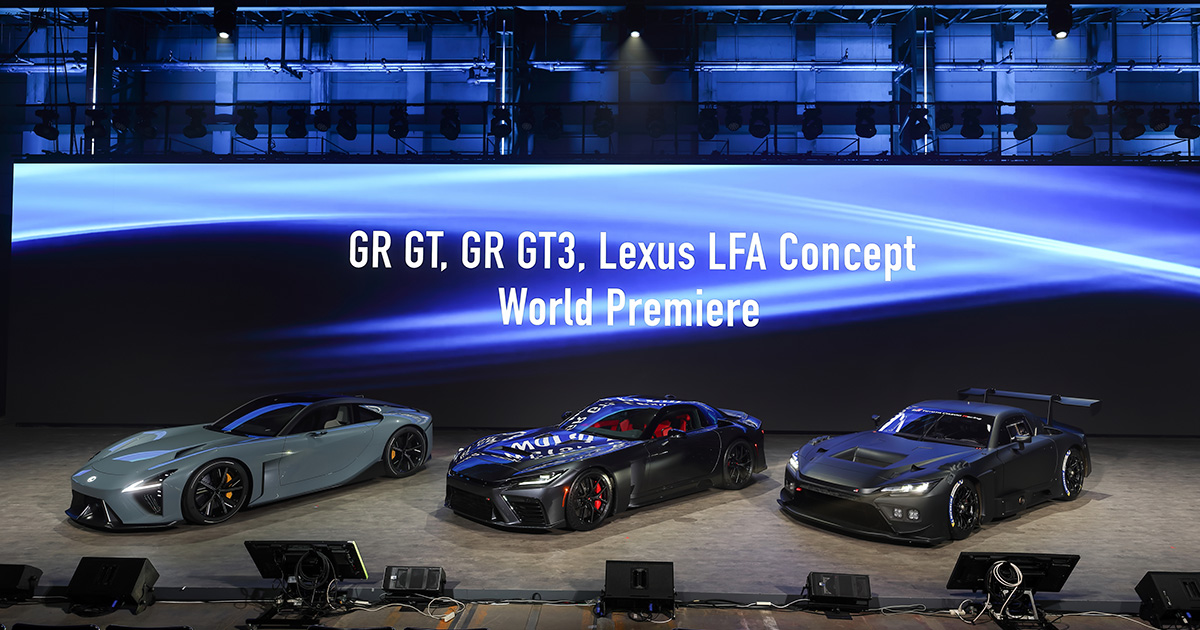 GR GT, GR GT3 və Lexus LFA Konseptinin təqdimatı oldu