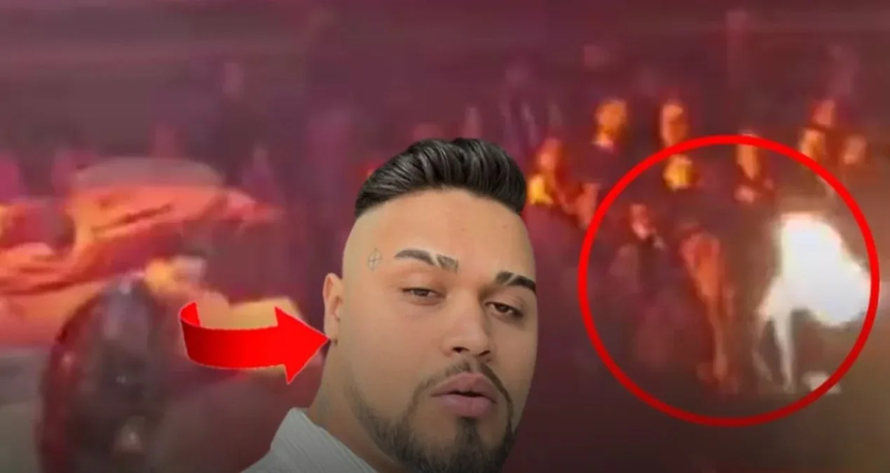 Lvbel C5 konsertində yanğın: azarkeşin şalvarı alovlandı