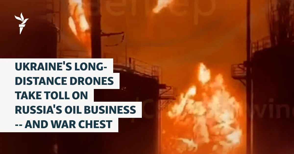 Ukrayna dronları Rusiyanın neft sektoruna və hərbi büdcəsinə zərbə endirir