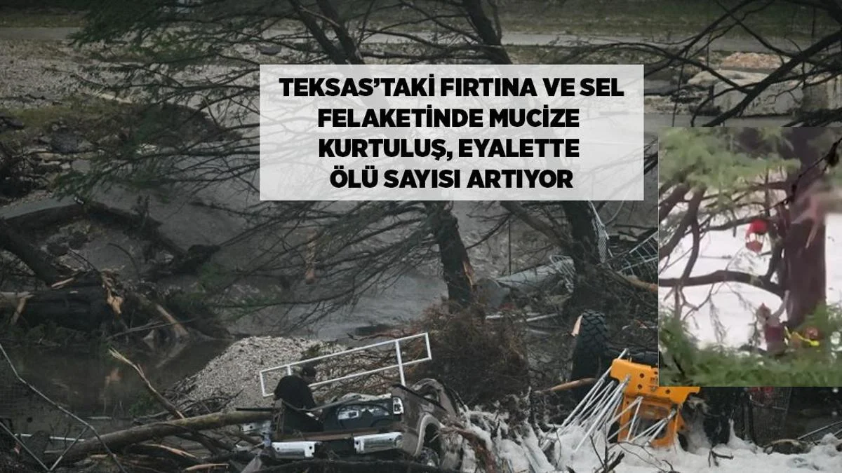 Texasda dəhşətli fəlakət: 32 kilometrlik dağıntı, ölənlərin sayı artır