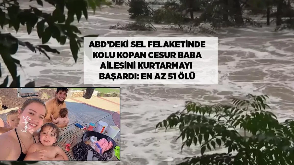 Texasda sel faciəsi: Ailəsini xilas edərkən qolunu itirən ata, 51 ölü