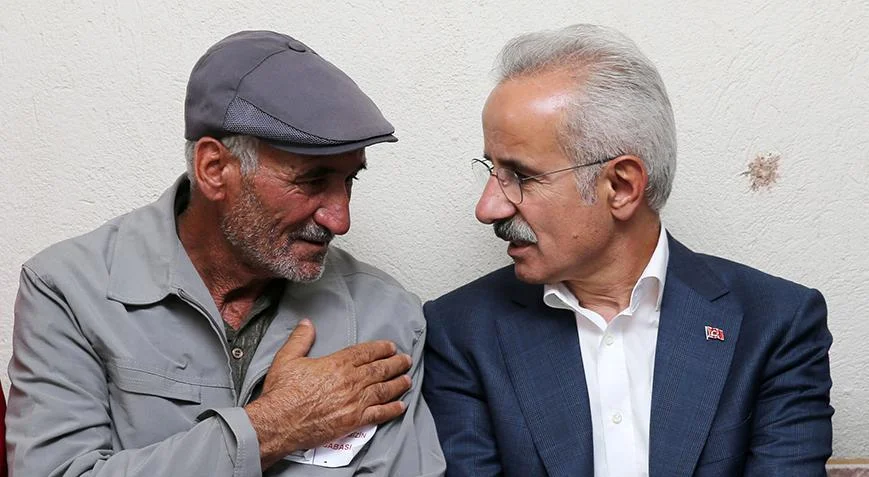 Nazir Uraloğlu Bitlisdə Şəhid Yeşildemirin ailəsini ziyarət etdi