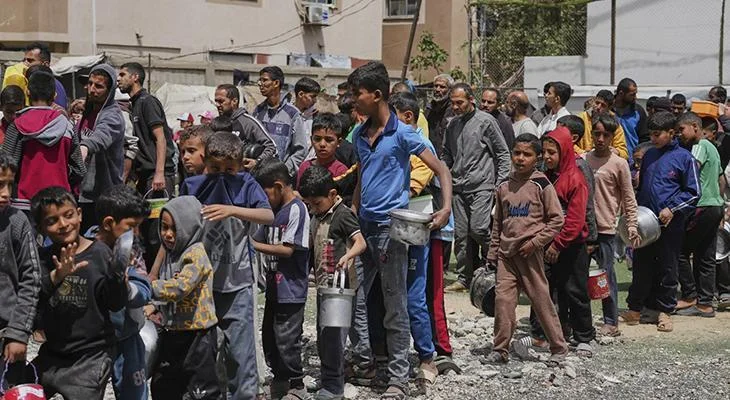 773 Fələstinli Qəzzada yardım növbəsində qətl edildi