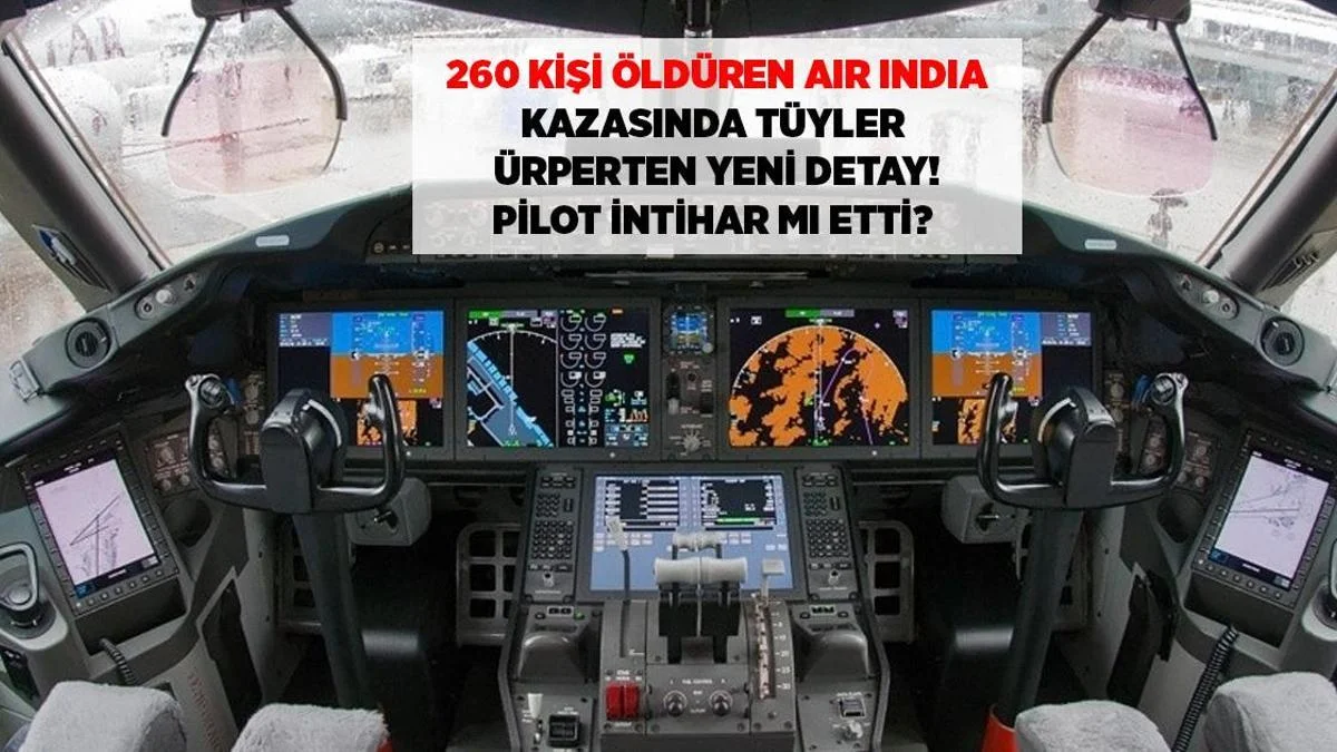Son Dəqiqə Hindistan Təyyarə Qəzasının Dəhşətli Detalı Pilot Qəsdənmi Endirdi