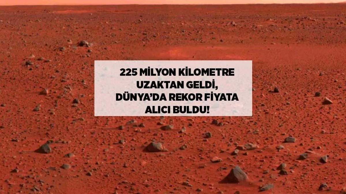 Marsdan Gələn Meteorit Dünya Rekordu Qırdı