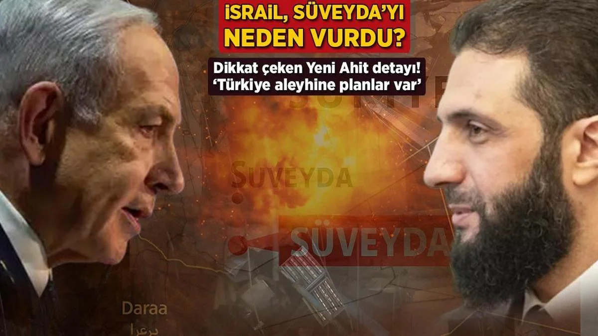 İsrail Süveydanı niyə vurdu: Yeni Əhddən şok detal – Türkiyəyə qarşı planlar