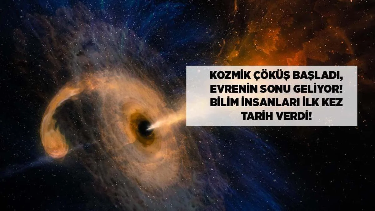 Alimlər ilk dəfə kosmik çöküşün vaxtını açıqladı