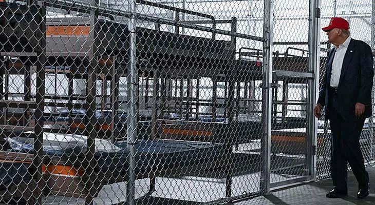 Trampın 'Timsah Həbsxanası'nda ölüm kabusu: '32 nəfər eyni qəfəsdə yaşayırıq'