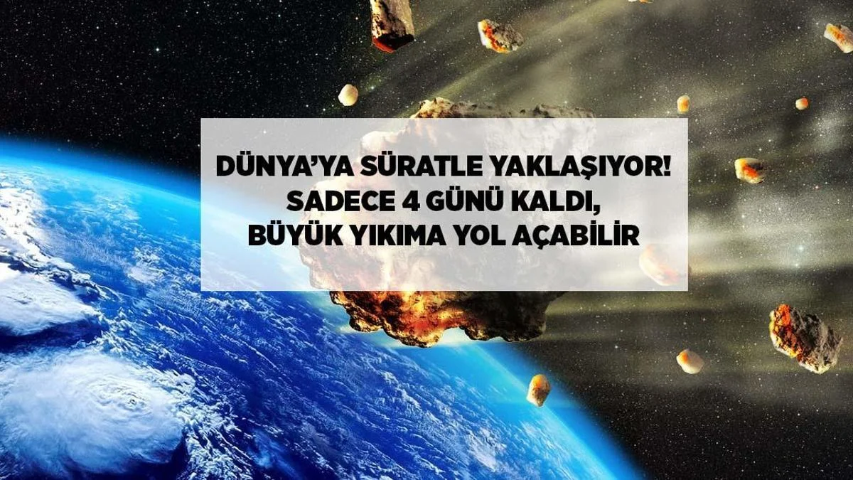 Dünyaya sürətlə yaxınlaşan təhlükə: Fəlakətə 4 gün qaldı