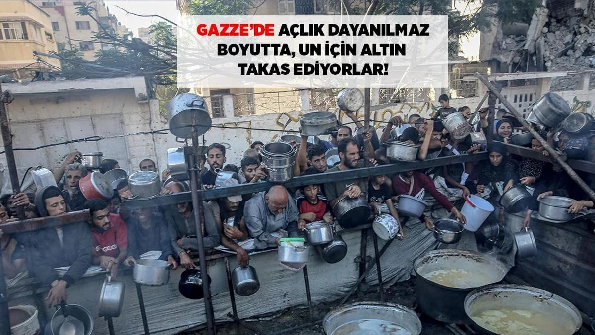 Qəzzadan son xəbər: Qızıl unla dəyişdirilir