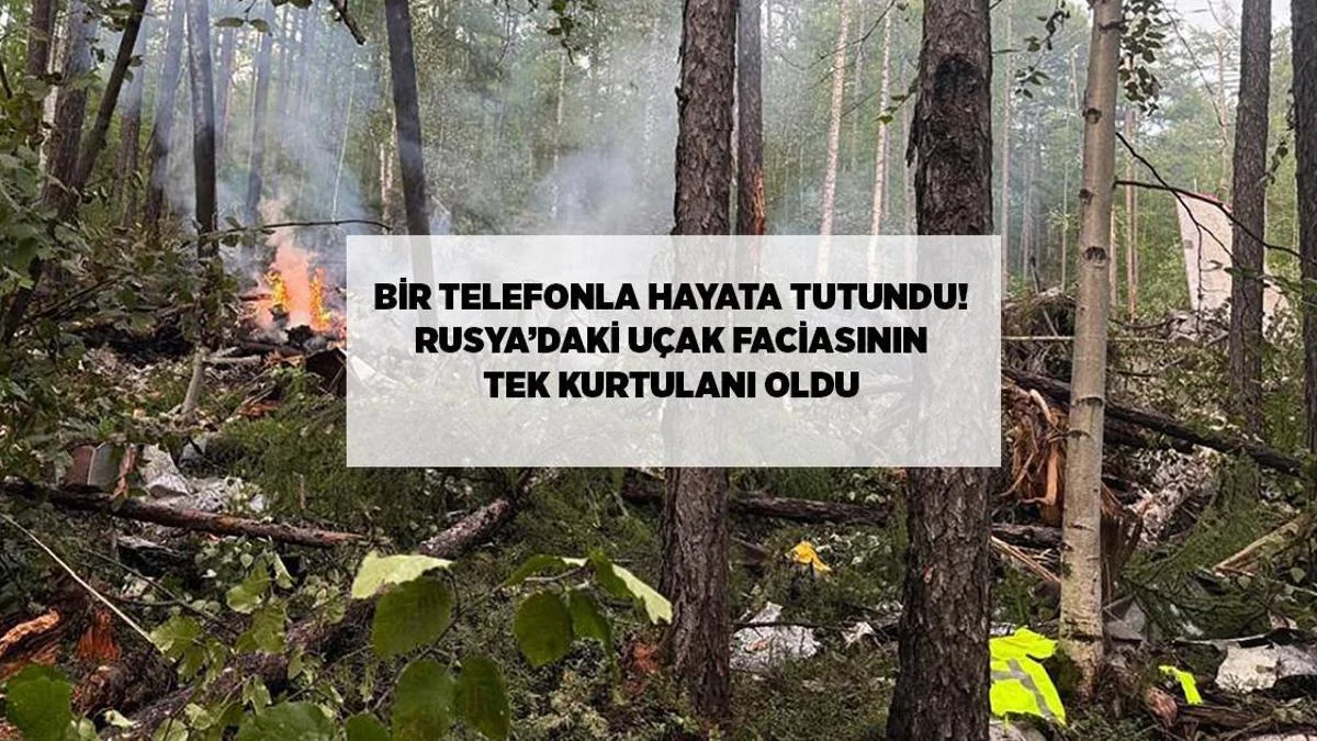 Rusiyadakı Təyyarə Faciəsi: Telefonla Sağ Qalan Yeganə