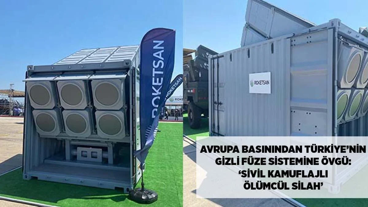 Avropadan Türkiyənin gizli raketinə tərif: 'Mülki kamuflyajlı ölümcül silah'