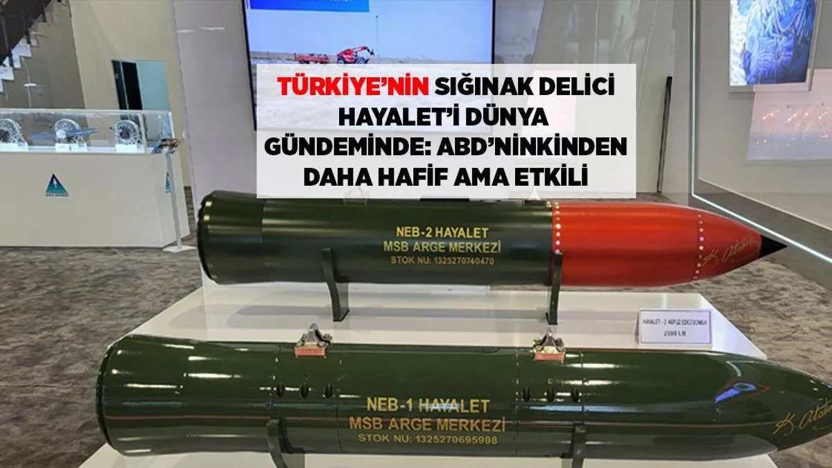 Türk Müdafiə Sənayesində İnqilab: IDEF 2025-də Tanıtılan Sığınacaqdağıdan "Xəyalət 2" Bombası Dünya Gündəmində