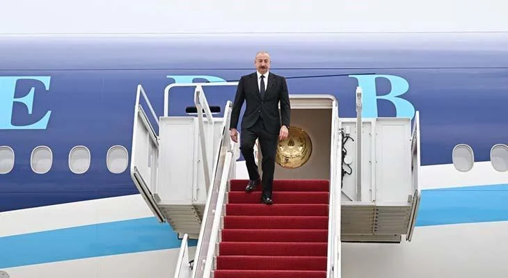 Prezident Əliyev ABŞ-da rəsmi səfərdə