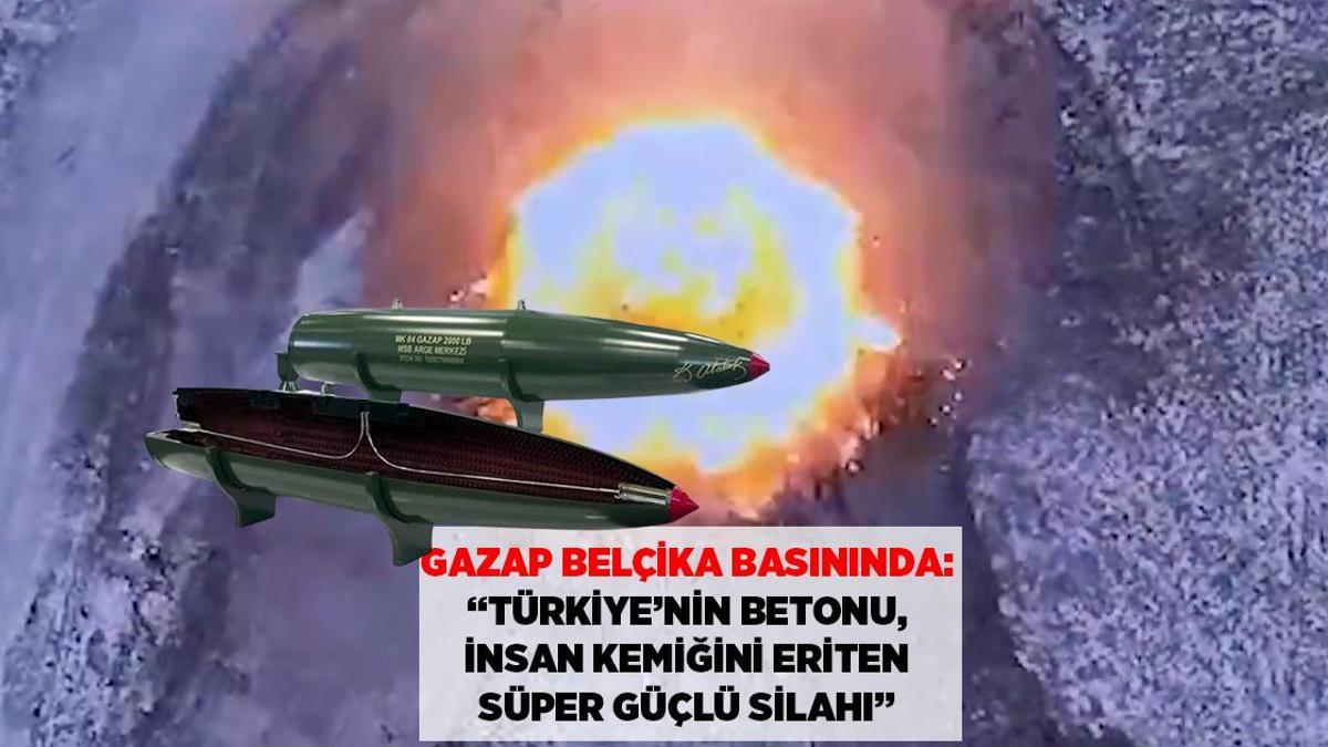 Türkiyənin 'Qəzəb Bombası' Belçika mətbuatını silkələdi