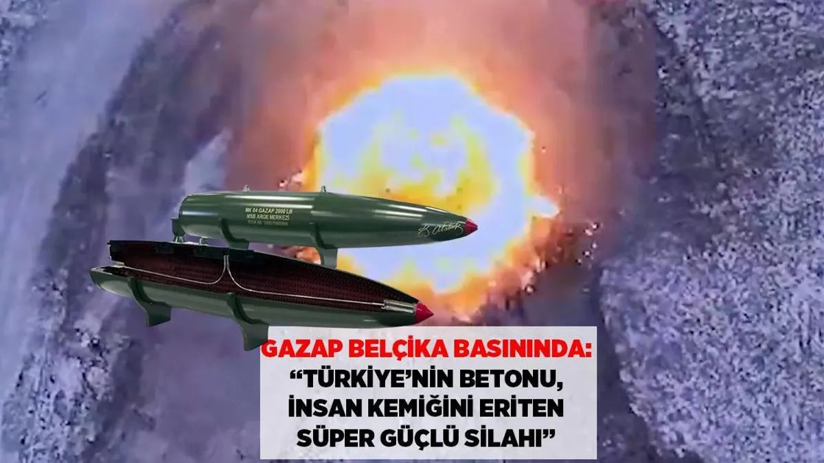 Türkiyənin 'Qəzəb Bombası' Belçika mətbuatını silkələdi