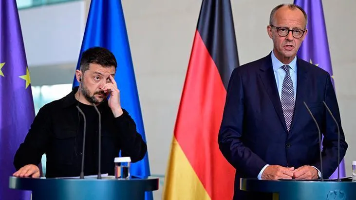 SON DƏQİQƏ: ZELENSKİ BERLİNDƏ: MERZDƏN TRAMP-PÜTİN ZİRVƏSİ İLƏ BAĞLI ŞOK AÇIQLAMA