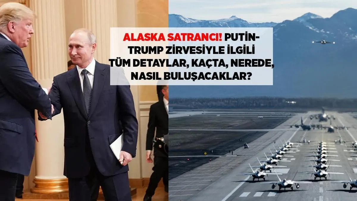 Alyaskada Tramp-Putin zirvəsi: Liderlərdən birgə poz