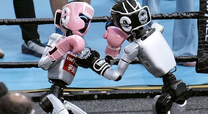 İlk dəfə robotlar yarışır