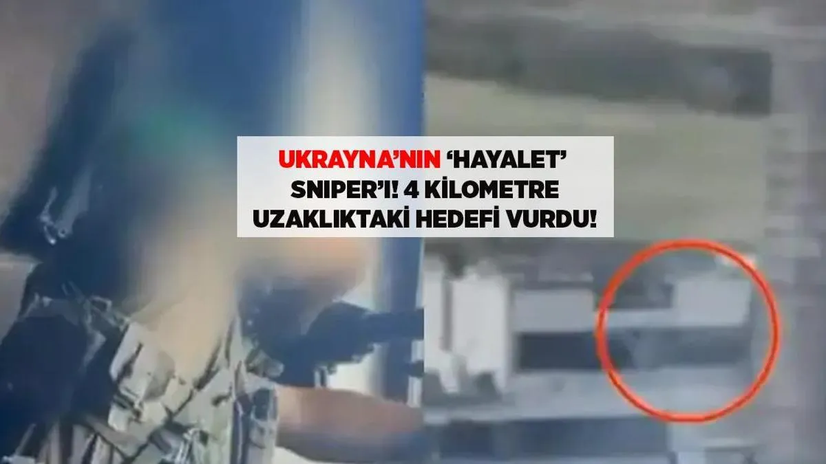 Təcili Ukraynalı 'Xəyalət' snayper 4 km-lik atışla dünya rekordu qırdı