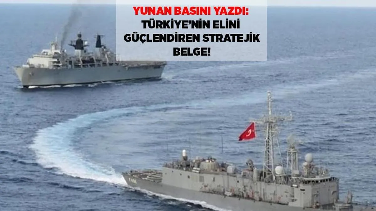 Yunan Mətbuatından Son Dəqiqə: Türkiyəni Gücləndirən Strateji Sənəd