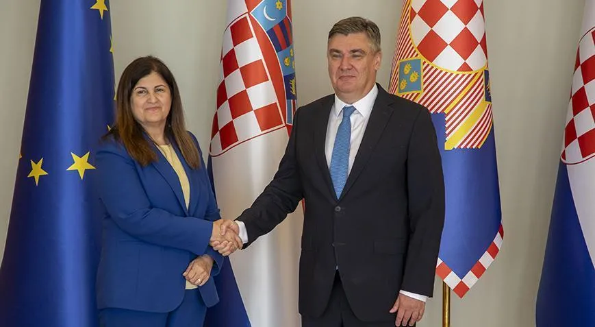 Xorvatiya Prezidenti hökuməti Fələstini tanımağa çağırıb