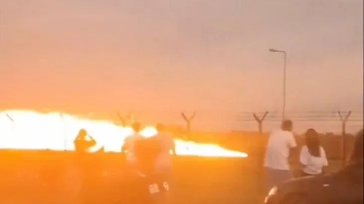 Polşada hava şousu hazırlıqları zamanı F-16 düşdü