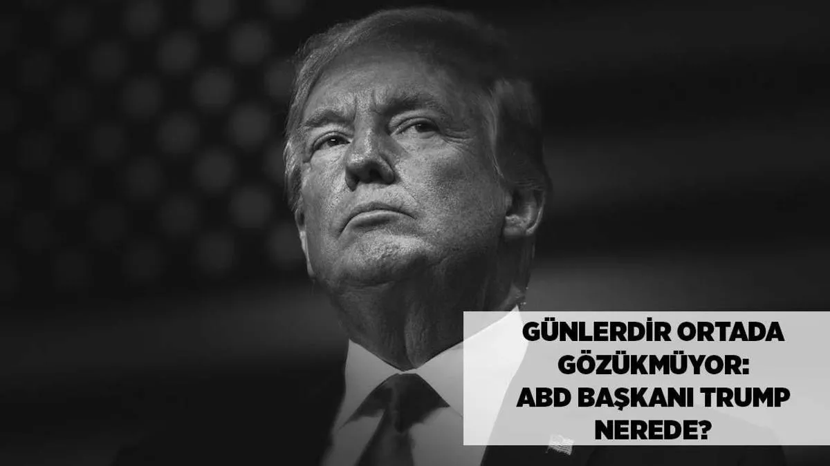 Trampın sirli yoxa çıxışı: Sağlamlıq iddiaları
