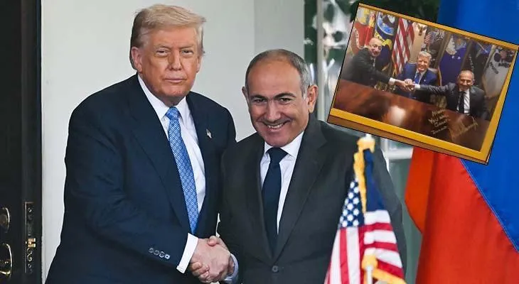 Tramp Paşinyana nə hədiyyə göndərdi
