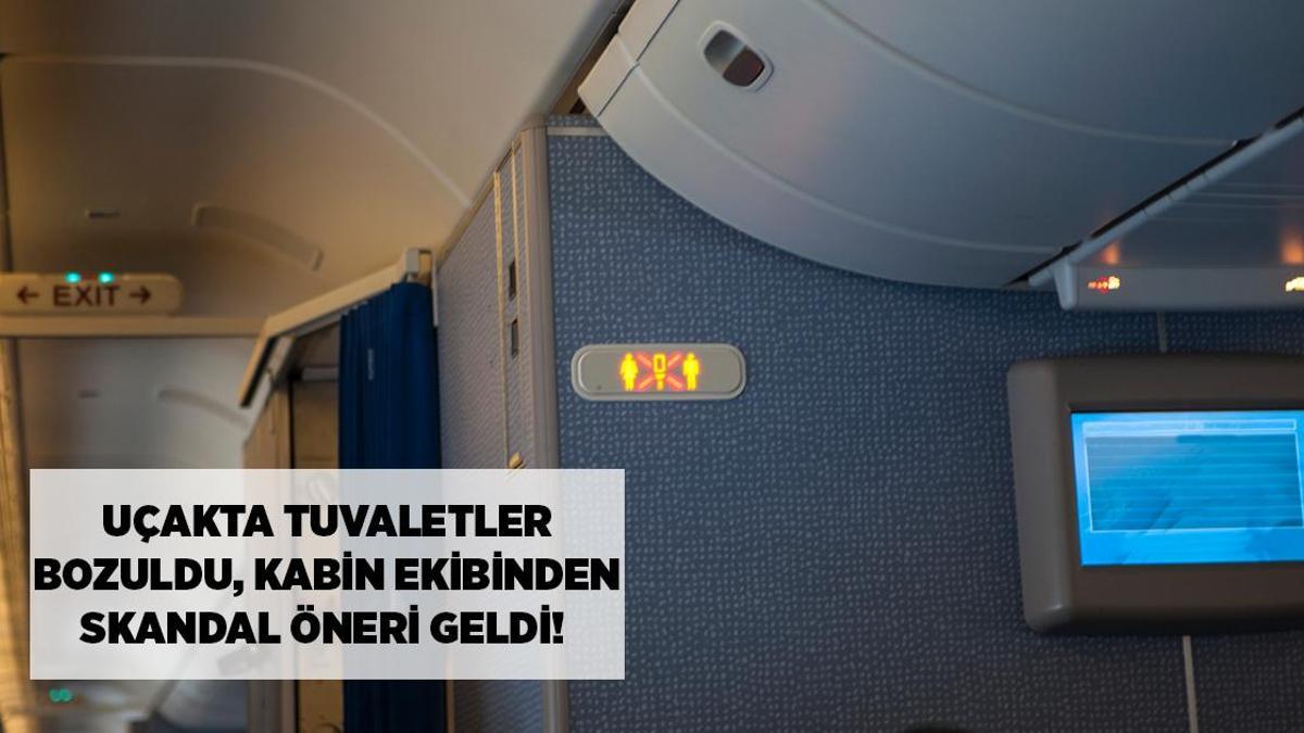 Təyyarədə 6 saatlıq tualet böhranı: Ekipajın qalmaqallı təklifi hiddət doğurdu