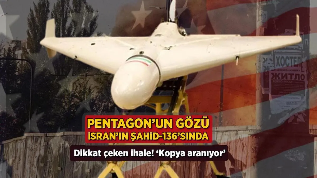 Pentaqonun gözü İranın 'Şahid-136'sında: Nüsxə sifarişi
