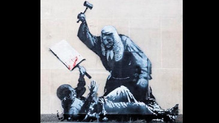 Banksy-yə polis istintaqı
