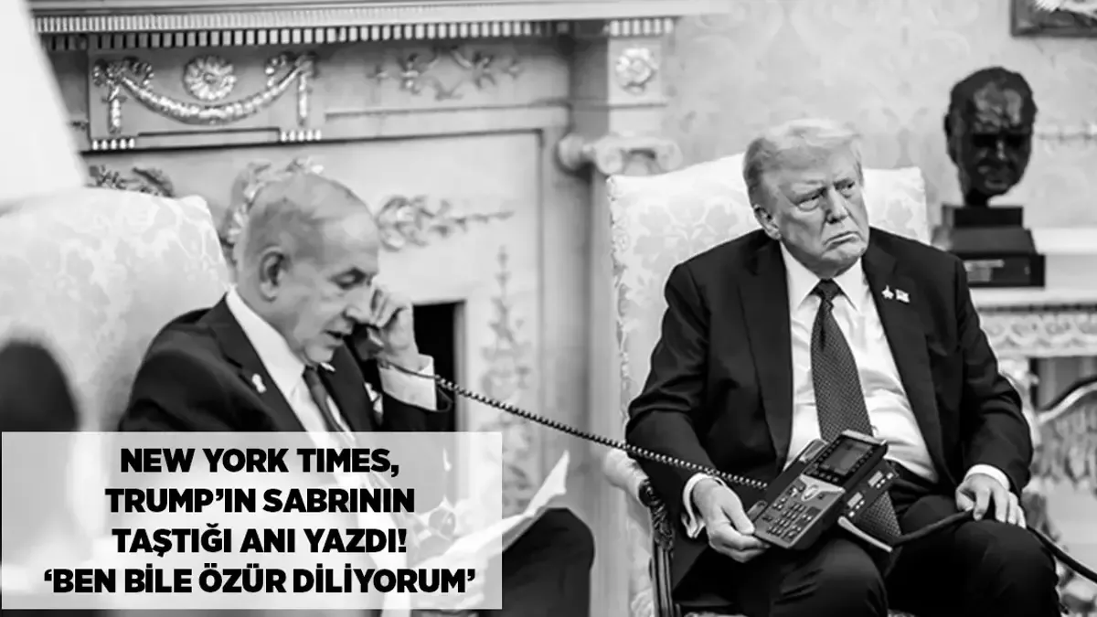 SON DƏQİQƏ | New York Times Trampın səbrinin daşdığı anı yazdı: 'Mən belə üzr istəyirəm'