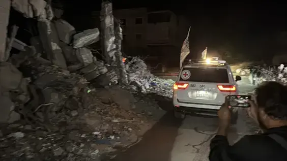 İsrail: Qızıl Xaç HƏMAS-dan 4 israilli əsirin cəsədini təhvil aldı