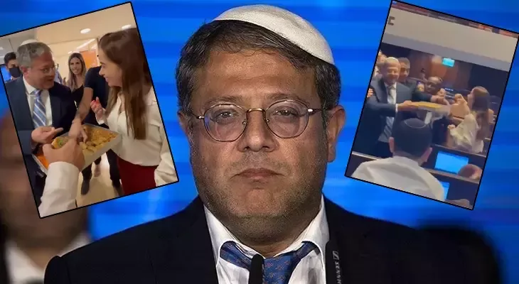 İsrailli nazirdən qalmaqallı hərəkət: Fələstinli məhbuslara edam layihəsi qəbul olununca şirniyyat payladı