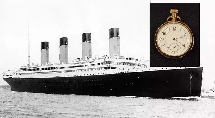 Titanikin ən zəngin sərnişinin qızıl cib saatı fantastik qiymətə hərraca çıxır