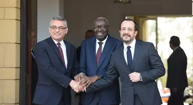 Erhürman və Xristodulidis ilk dəfə görüşdü