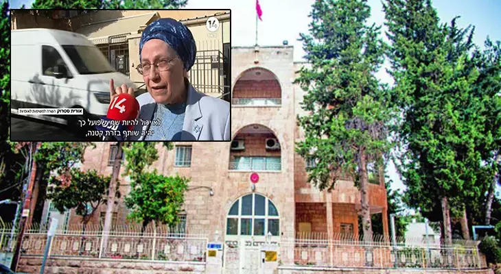 İsrailin ifrat sağçı nazirindən Türkiyənin Qüds Baş Konsulluğu önündə biabırçı təxribat