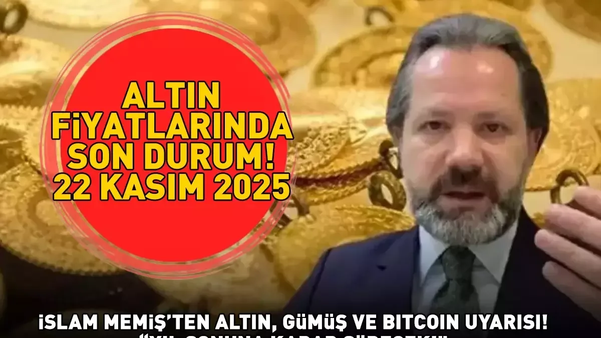 Qızılın qiyməti neçədir İslam Memişdən qızıl gümüş Bitcoin xəbərdarlığı